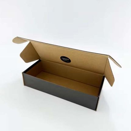 Custom Cardboard Black Mailer Boxes